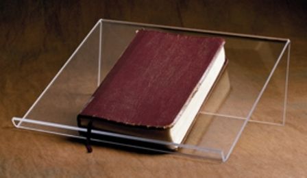 Acrylic Plexiglass Bible Stand 3301 15 W X 13 D